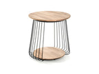 Table de Rendez-vous en Bois Calmetop 52cm Naturel 84250BGCU