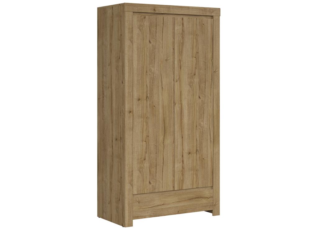 Armoire 2 portes 1 tiroir Nidchicshop Bois 02097IVOT
