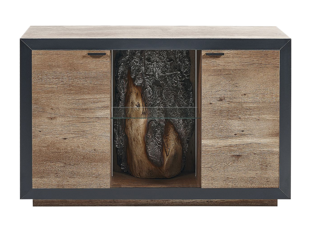 Commode Calmetop 75 cm Marron/noir 72802YHAO