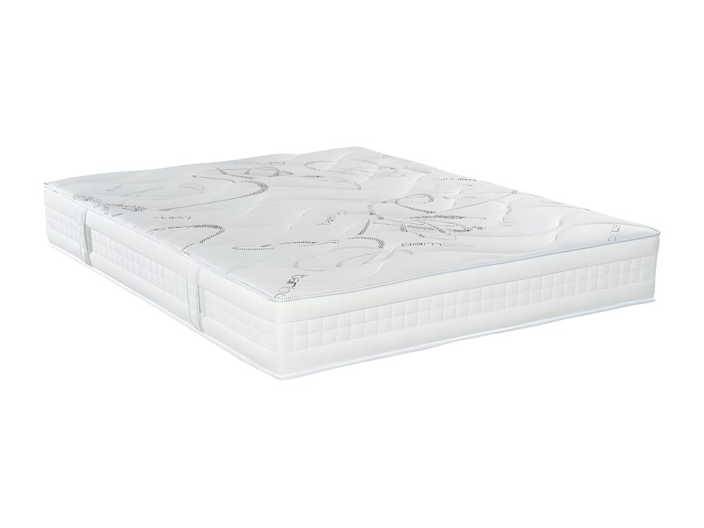 Ensemble Nidchicshop 170 Sommier Tradition Graphic 13cm Pieds 120x200 Latex 29272BKWR