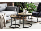 Table basse Calmetop CT58 58x58x47 Beige 68622YOVC