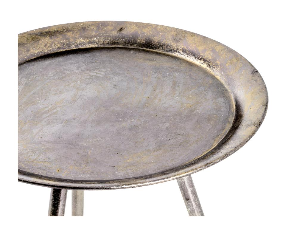 Table d'Appoint Antique Nidchicshop 47cm Bronze 83061SUKG