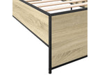 Cadre de lit sans matelas chêne Calmetop 100x200 cm 83628JIKY