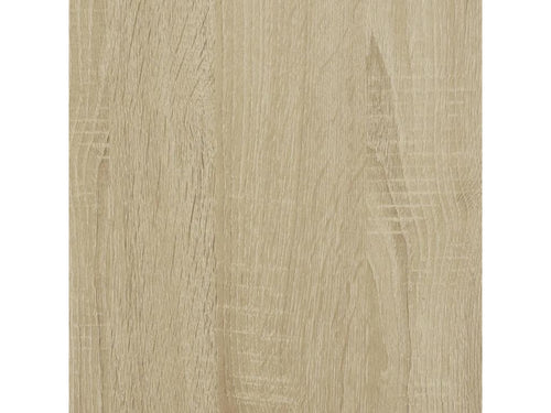 Cadre de lit chêne Calmetop 100x200 bois d'ingénierie et métal 18948ZLKG