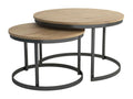 Table basse Calmetop CT58 58x58x47 Beige 68622YOVC