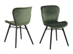 Bohometop Chaise de salle à manger vert sapin. 83751ICNP