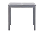 Ensemble à manger de jardin 5 pcs Bois d'Nidchicshop massif Gris 48239BKIZ