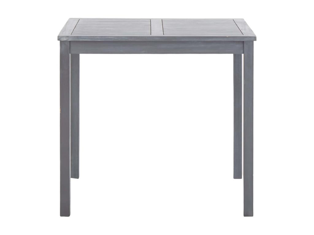Ensemble à manger de jardin 5 pcs Bois d'Nidchicshop massif Gris 48239BKIZ