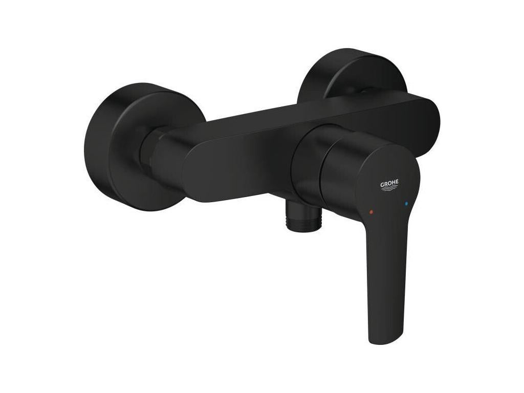 Mitigeur douche monocommande - Calmetop - 322792432 - Noir mat - Montage mural apparent 47151ZBSC