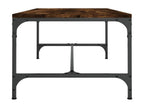 Table basse Chêne fumé 100x50x35 cm Bois d'ingénierie 44021BTRJ